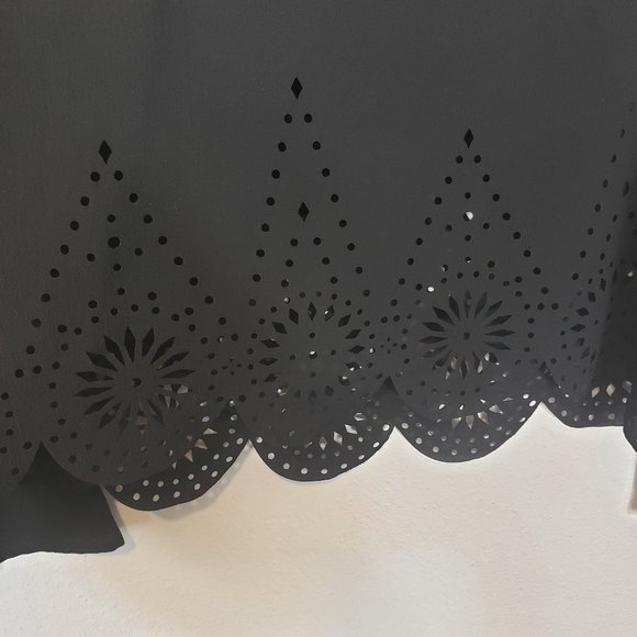 *10/$25* Self Esteem Black Long Sleeve Blouse - Picture 3 of 5